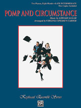 Pomp and Circumstance-2 Pf 8 Hands piano sheet music cover Thumbnail